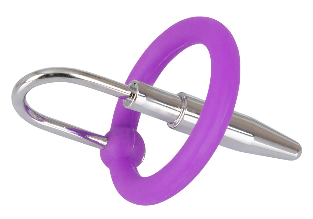 Stimulator Dilatator Uretra Barbati Penis Plug Silicone Glans Ring [2]
