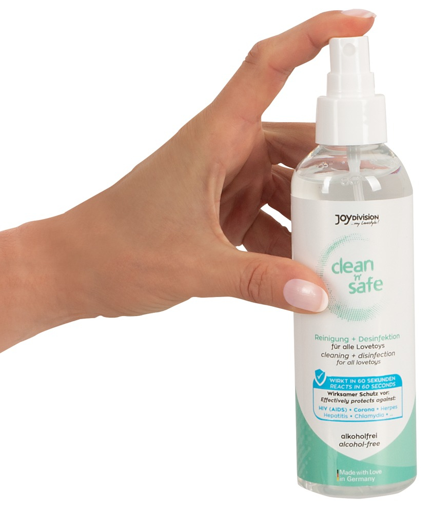 Dezinfectant Spray Jucarii Sexuale Erotice Joydivision Eropharm Clean & Safe [1]
