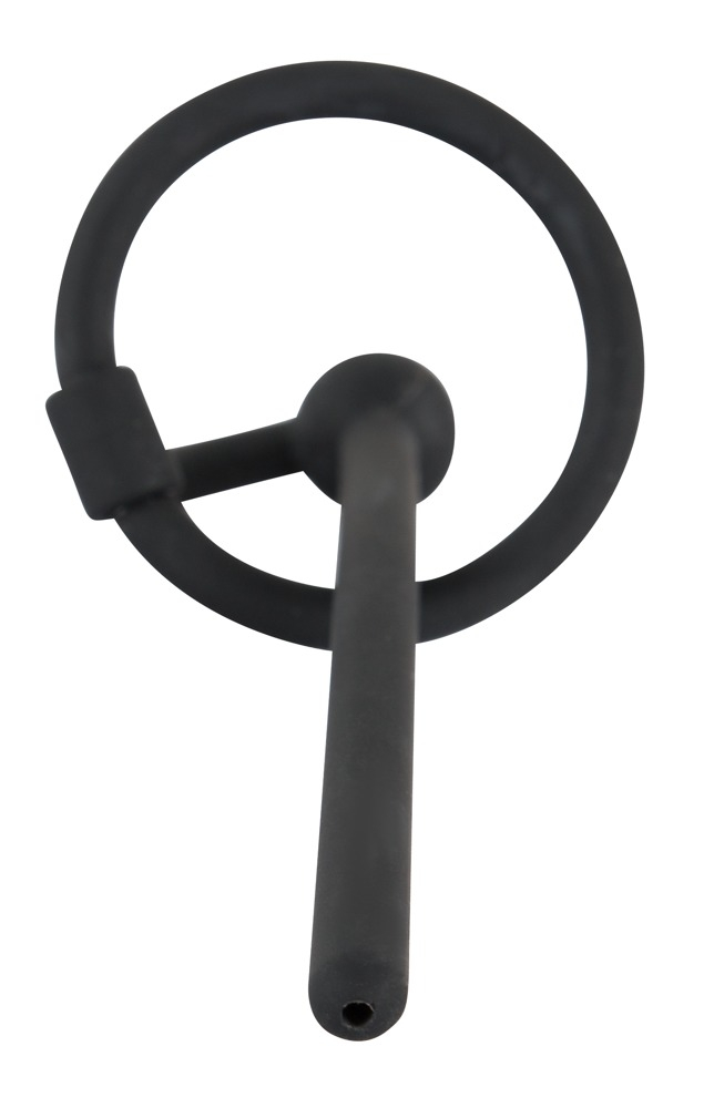 Stimulator Dilatator Uretra Penis Plug Piss Play With Glans Ring & Stopper Ø 35mm - Hollow [5]