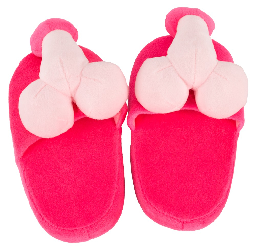 Slapi Saboti Papuci Casa Cadou Penis Plush Slippers Penis [2]