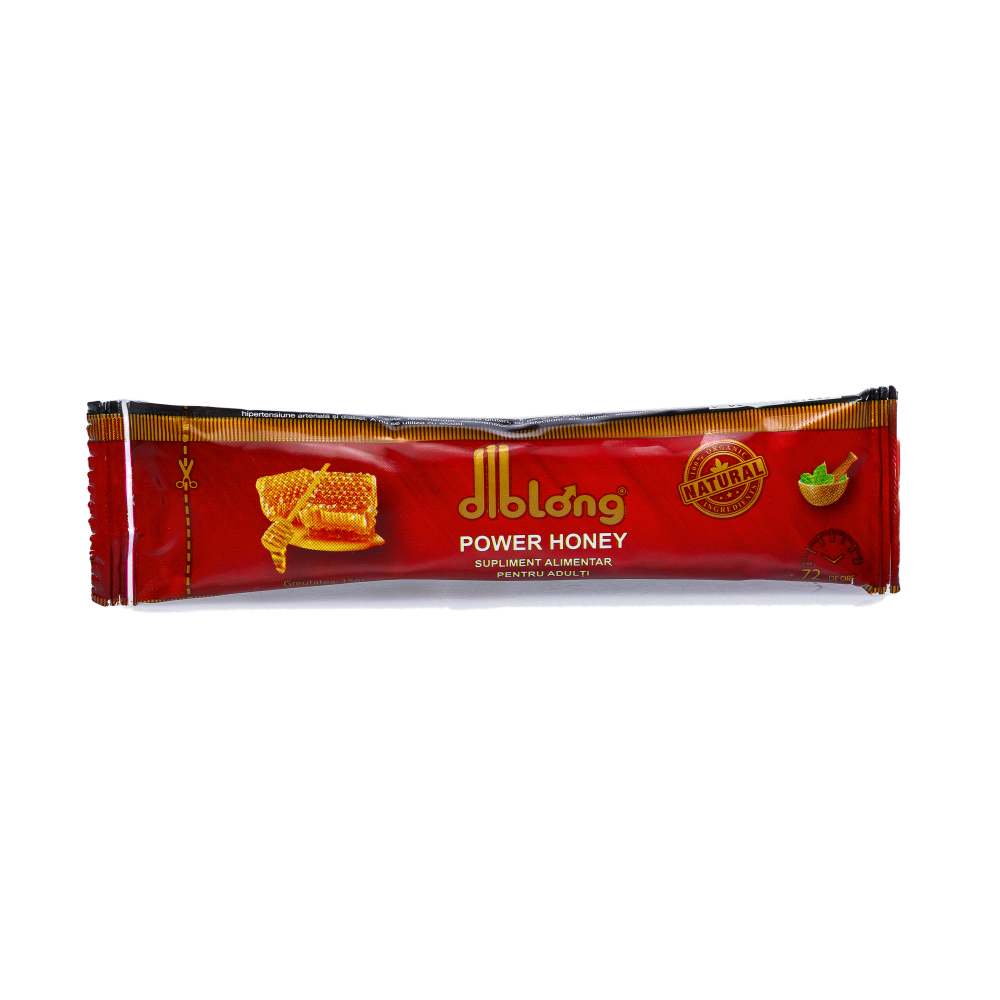 Miere Afrodisiac Premium Concentrat Diblong Power Honey Crestere Libidou Potenta Erectie Ejaculare Precoce Unisex 100% Natural 12 Plicuri X 15 g [2]