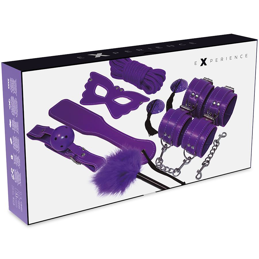 Set Experience BDSM Fetish Kit Purple Series [4]