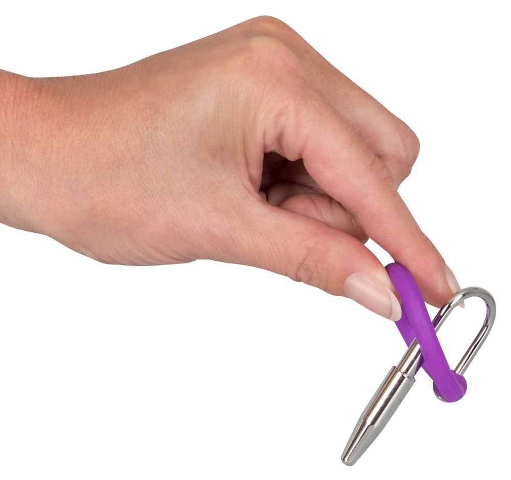 Stimulator Dilatator Uretra Barbati Penis Plug Silicone Glans Ring [5]