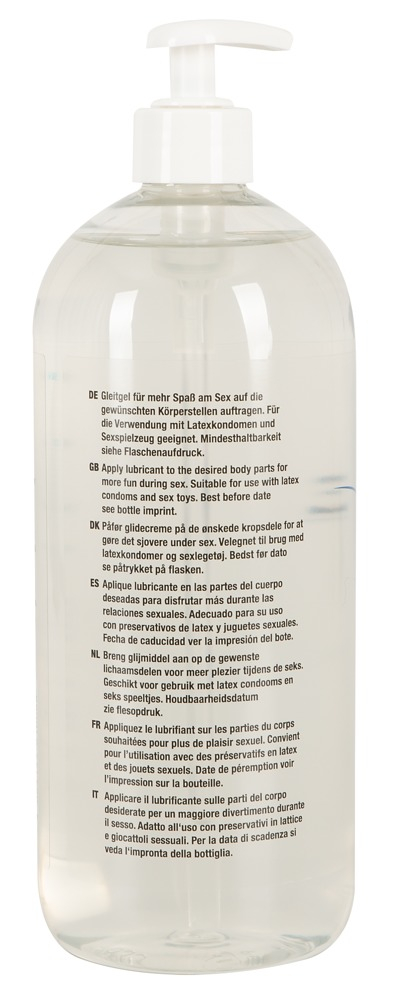 Lubrifiant Vaginal Baza Apa Just Glide Water-based 50/200/500/1000 ml [2]