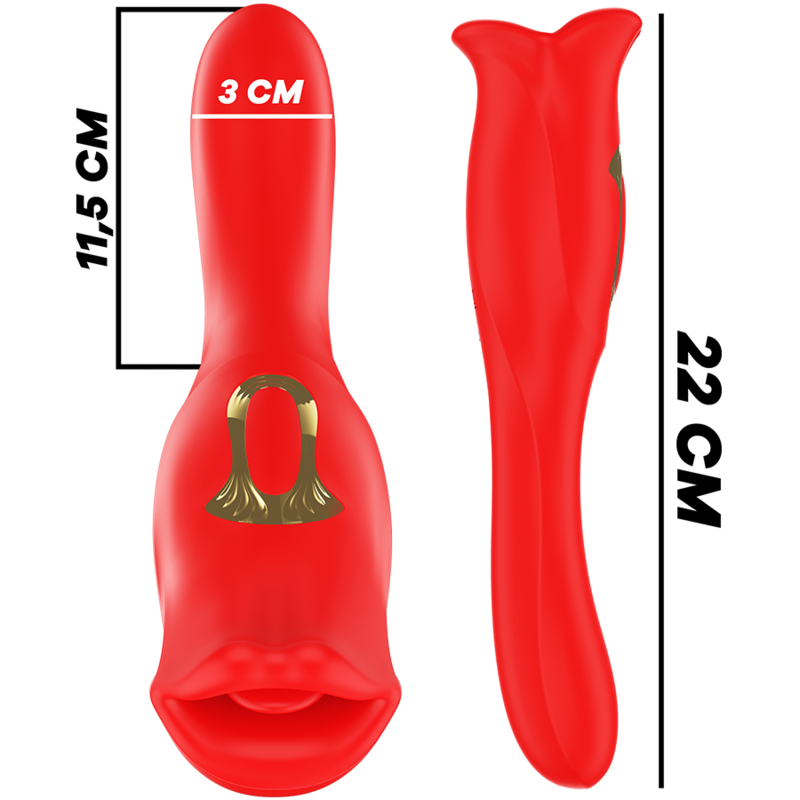 Vibrator Stimulator Clitoris Mia Siena Triple Pleasure Vibrating + Biting [3]