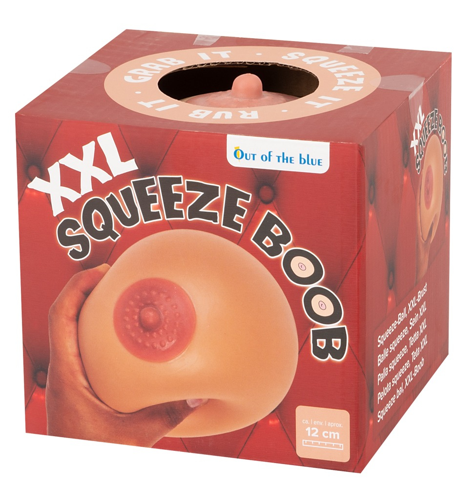 Minge Antistres Cadou Forma Sani Stress Ball Breast XXL [1]