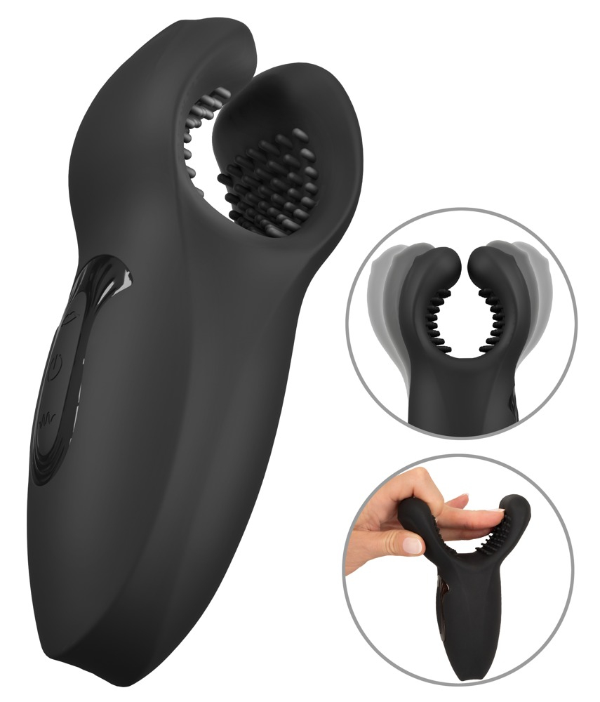 Masturbator Vibratii Penis Barbati Rebel Man Wand with Vibration and Moving Wings [2]