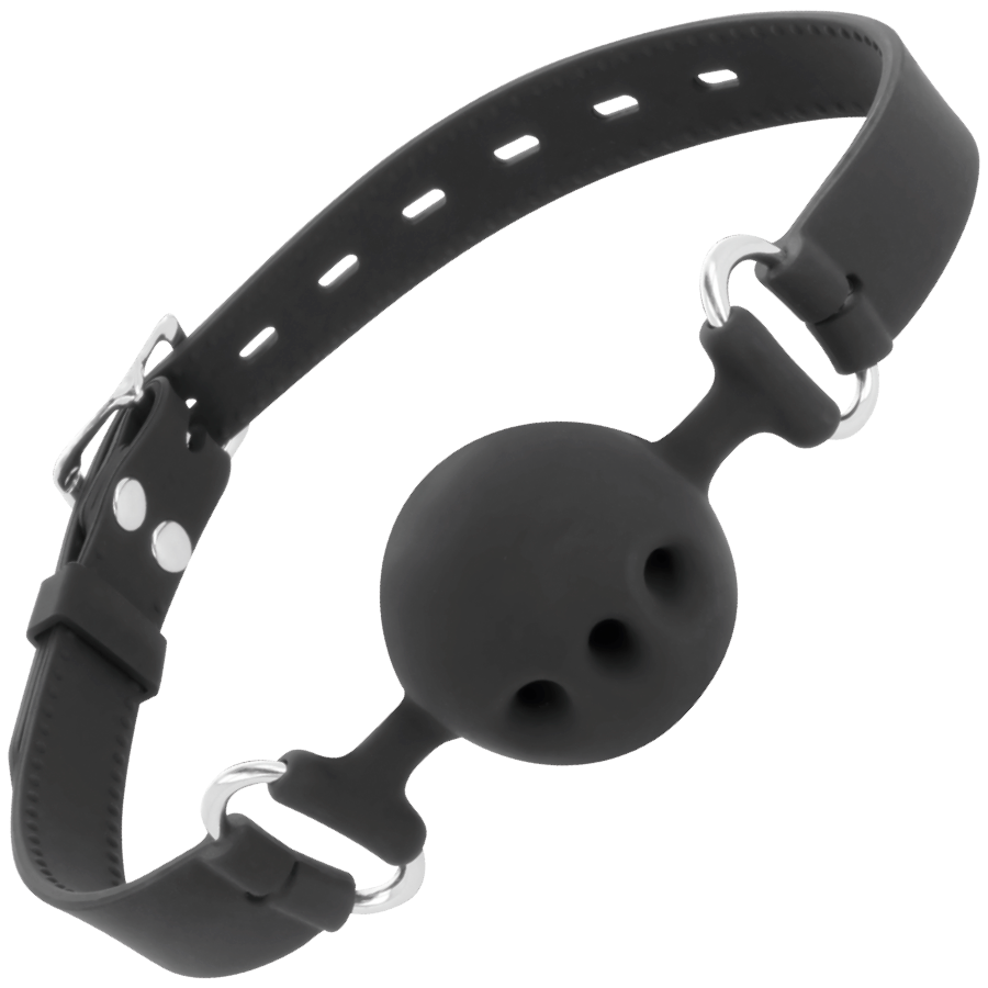 Calus Darkness Black Breathable Silicone Gag [2]