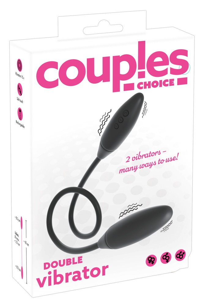 Vibrator Dublu Cuplu Couples Choice Double vibrator [9]