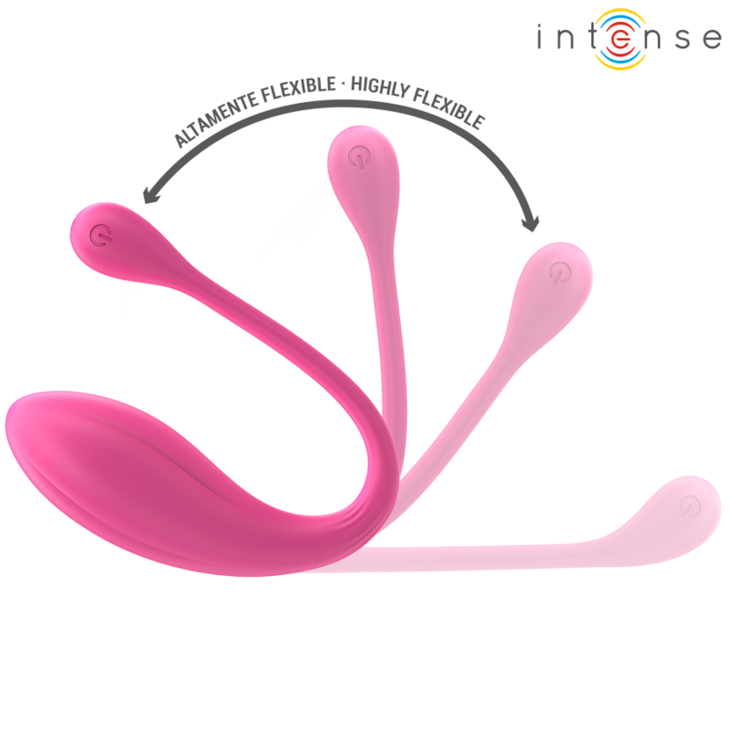 Vibrator Intense Janice u vibrator double stimulation 10 vibrations pink remote control [2]