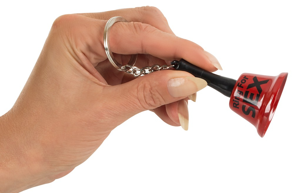 Clopotel Breloc Cadou Keyring Ring for Sex Rosu [2]