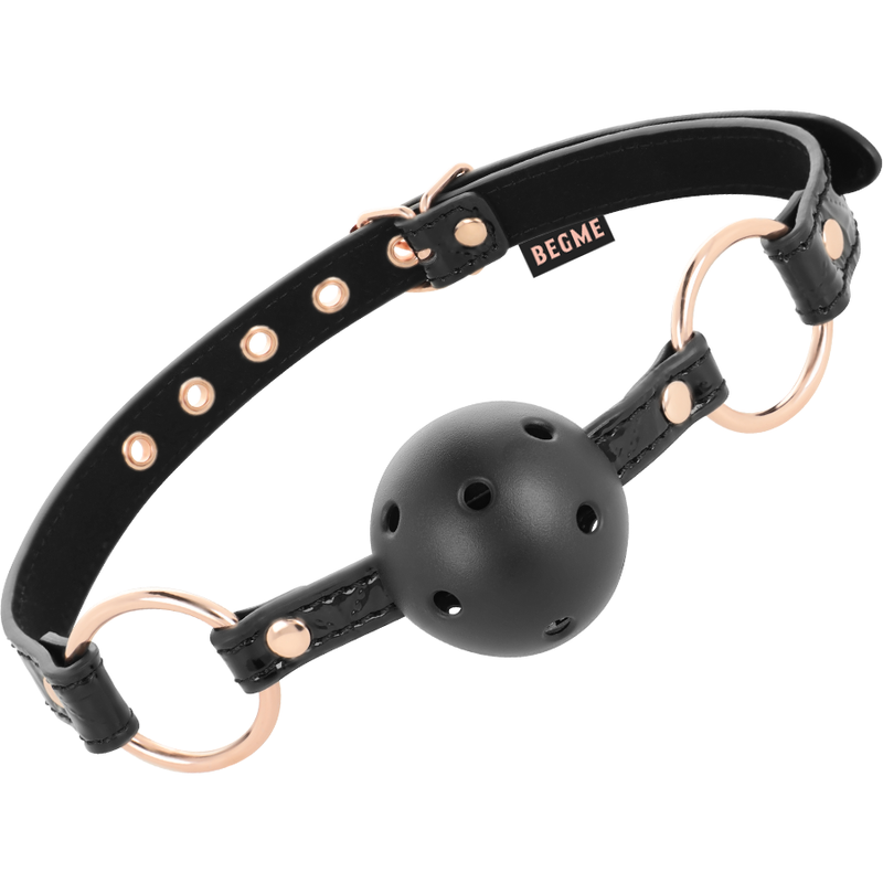 Calus Begme Black Edition Ball Gag Vegan Leather [2]
