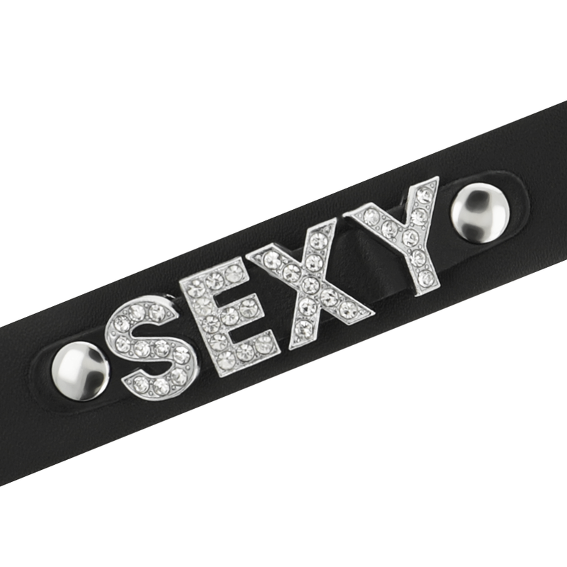 Colier Coquette Chic Desire Sexy Vegan Leather Choker [5]