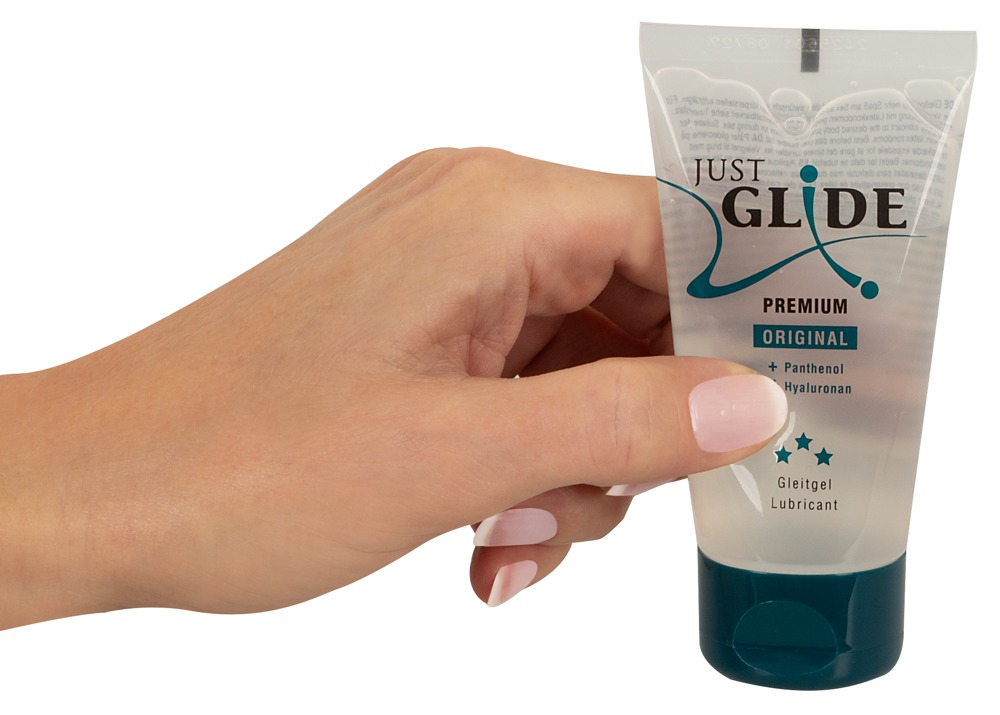 Lubrifiant Vaginal Baza Apa Hyaluron Just Glide Premium 50/200 ml [3]