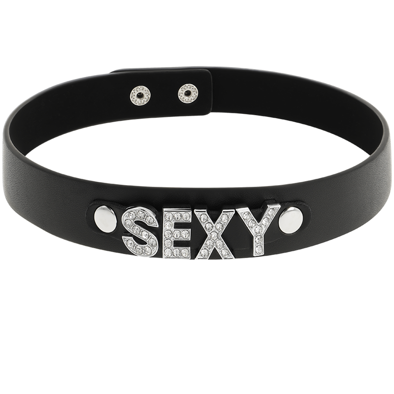 Colier Coquette Chic Desire Sexy Vegan Leather Choker [4]