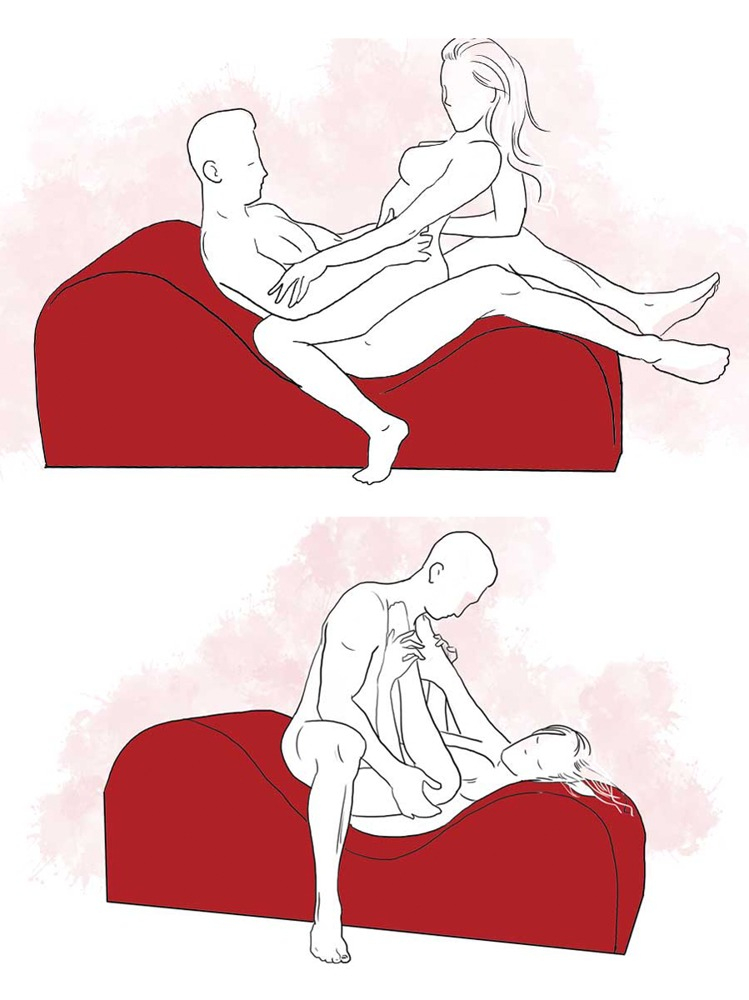 Canapea Fotoliu Tantra Liberator Esse Lounger Rosu [9]