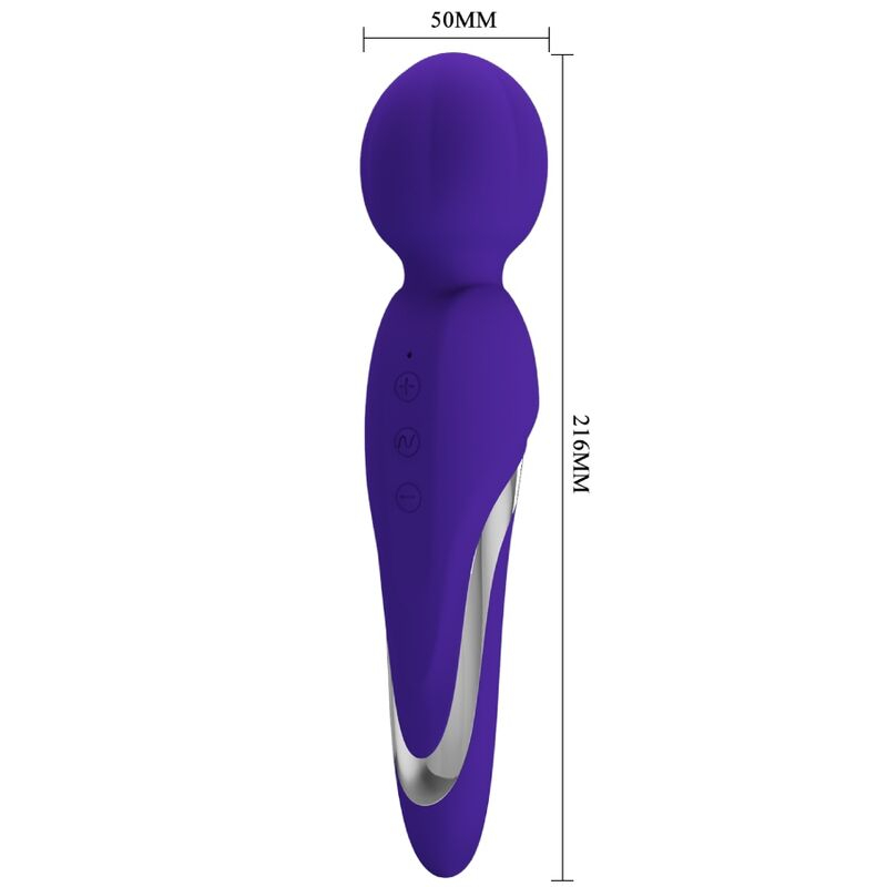 Vibrator Stimulator Clitoris Pretty Love Walter Vibrator Wand Purple [9]