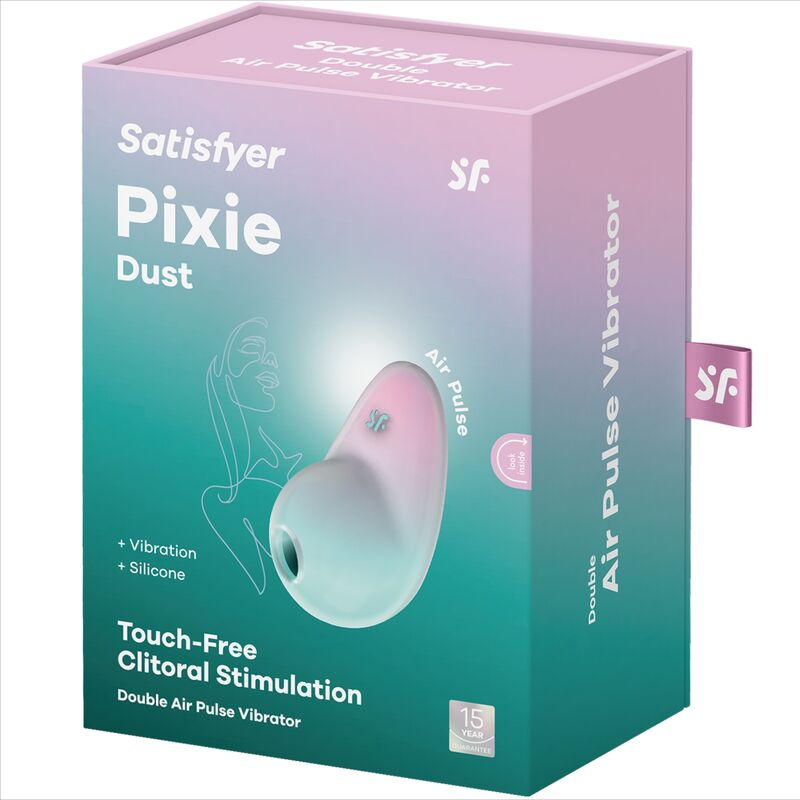 Vibrator Stimulator Clitoris Satisfyer Pixie Dust Blue Air Pluse Stimulator [2]