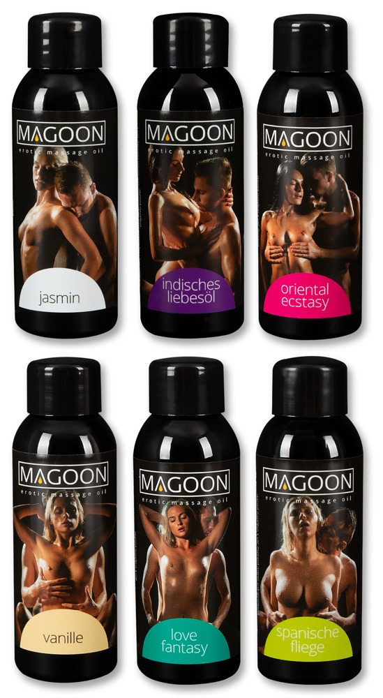 Ulei Masaj Erotic Set Magoon 50 ml Pack of 6 [1]
