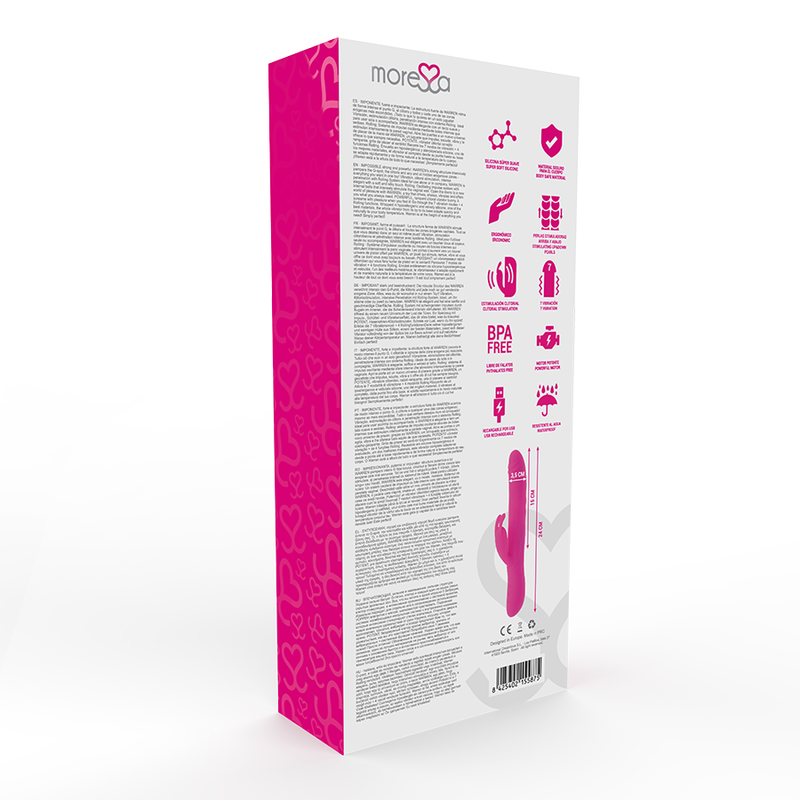 Vibrator Moressa Warren premium rechargeable silicone [4]