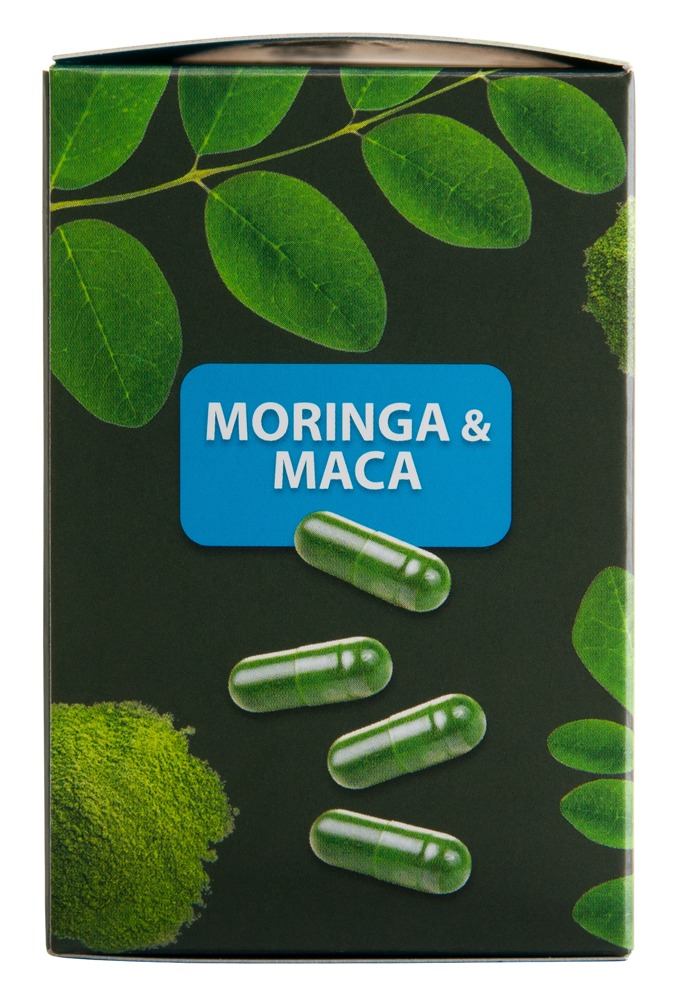 Supliment Potenta Barbati Maca L-arginina Tribulus HOT Pure Moringa + Maca Man Power Hot 60 capsule [3]
