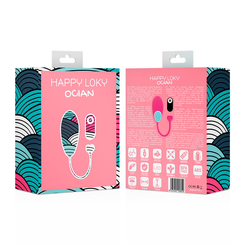 Vibrator Bullet Happy Loky Ocian remote control [4]