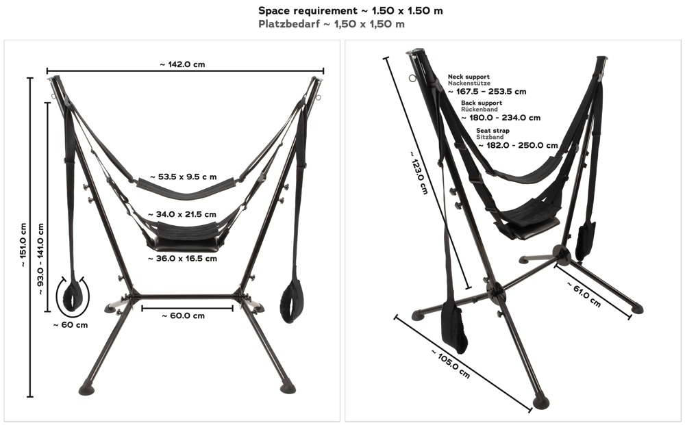 Leagan Erotic Free-Standing Sex Swing [12]