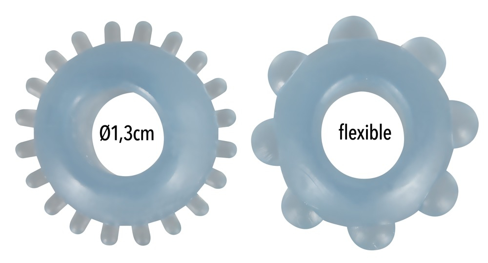 Inel Vibrator Penis Testicule Barbati You2Toys Cock Ring Set [4]