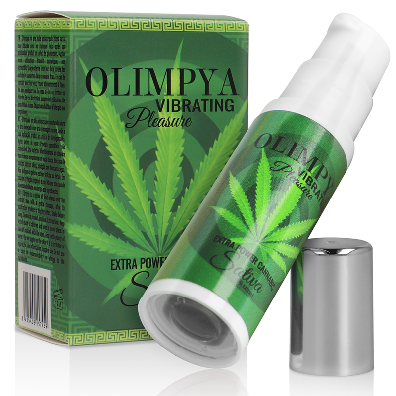 Vibrator Lichid Olimpya Vibrating Pleasure Extra Sativa Cannabis [5]