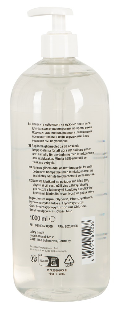 Lubrifiant Vaginal Baza Apa Just Glide Water-based 50/200/500/1000 ml [3]