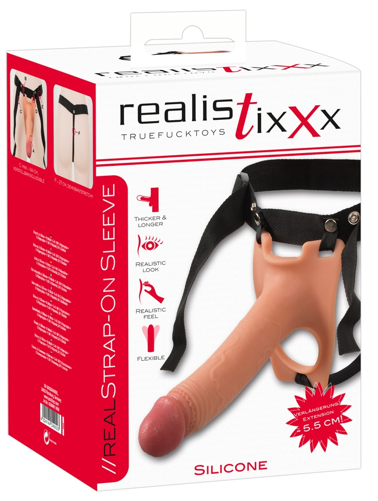 Strap-on  Realistixxx Strap-on Sleeve [7]