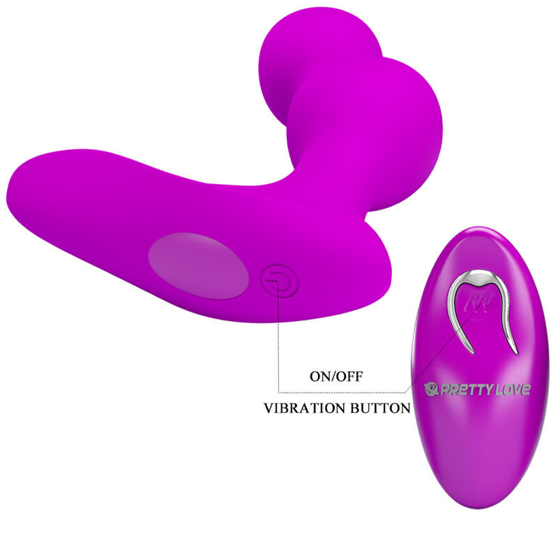 Vibrator Anal Pretty Love Terrance Anal Vibrator Massager With Remote Control [6]