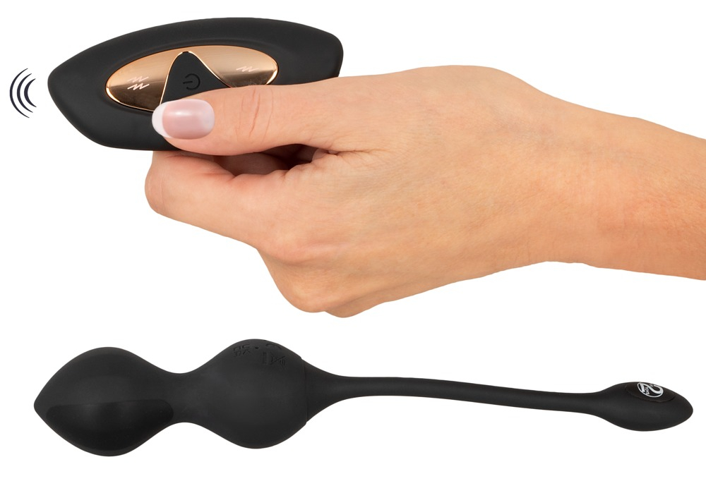 Bile Vaginale Kegel Femei Intarire Muschi Pelvini XouXou RC Vibrating E-Stim Love Balls [4]
