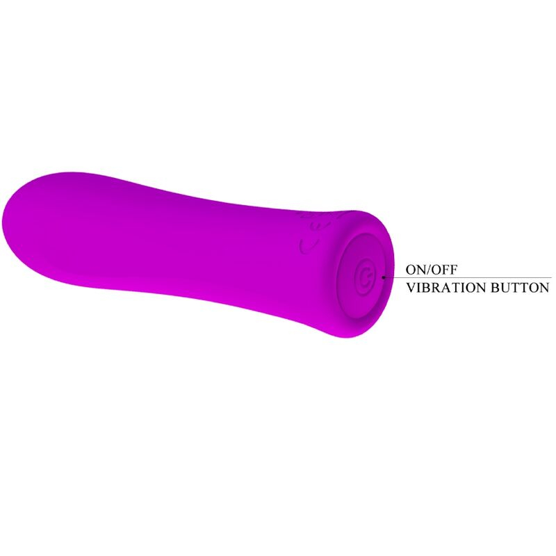 Vibrator Bullet Pretty Love Alfreda Super Power Vibrator Violet [3]