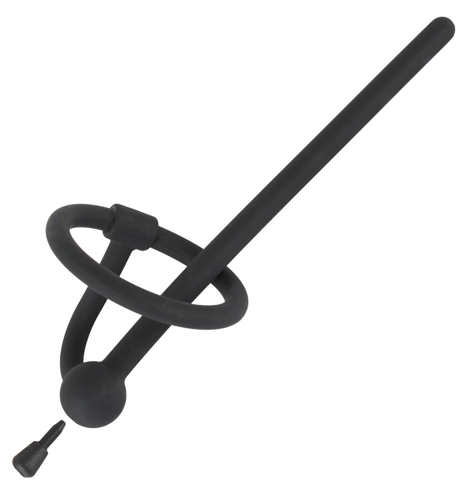 Stimulator Dilatator Uretra Penis Plug Piss Play With Glans Ring & Stopper Ø 35mm - Hollow [3]