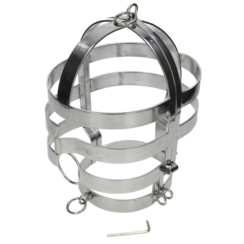 Masca Metalhard Mask With Steel Collar [2]