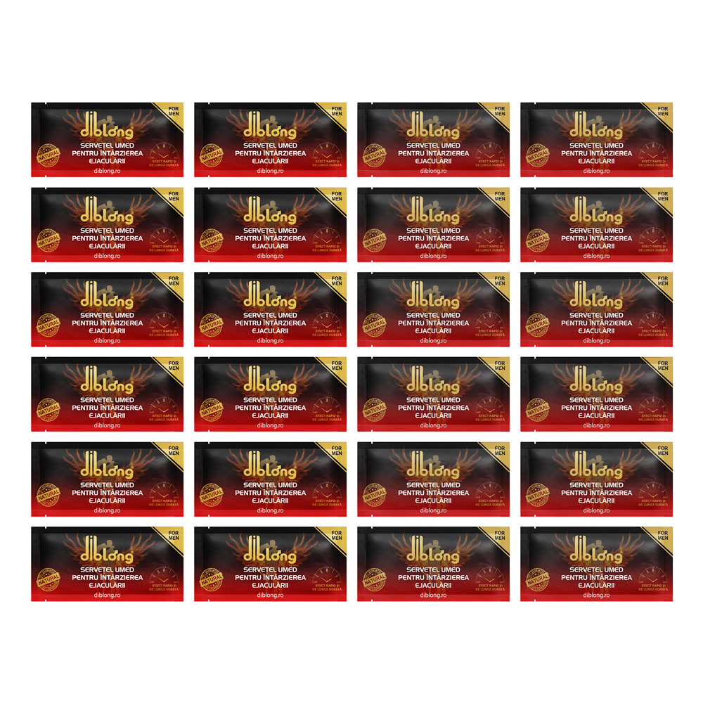 Servetele Premium Diblong Delay Towel Impotriva Ejacularii Precoce 24 buc [1]