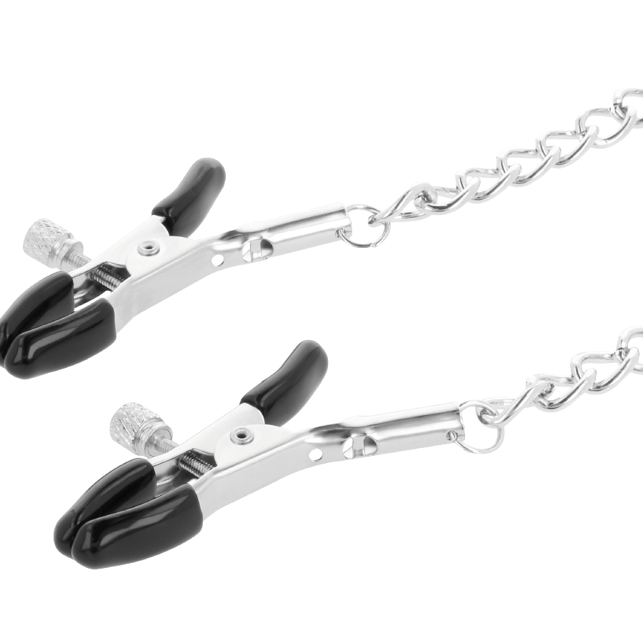 Zgarda Darkness Collar With Nipple Clamps Black [2]