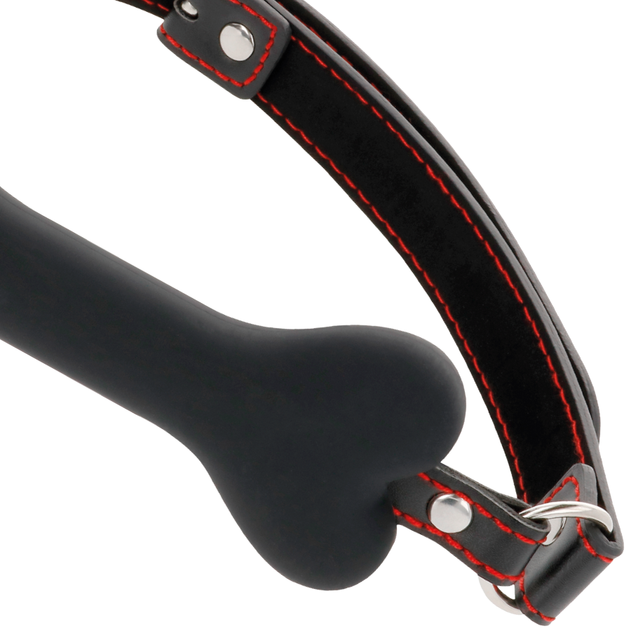 Calus Darkness Black Bone Silicone Gag [4]