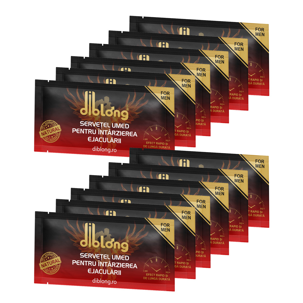 Servetele Premium Anti Ejaculare Precoce Diblong Delay Towel Set 12 buc [3]