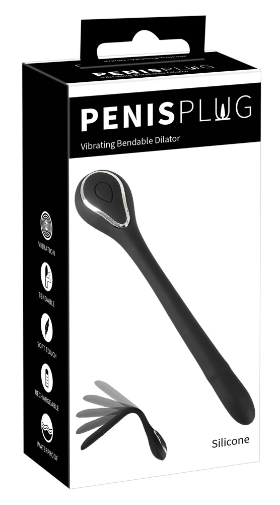 Stimulator Dilatator Uretra Barbati Penis Plug Vibrating Bendable Dilator [9]