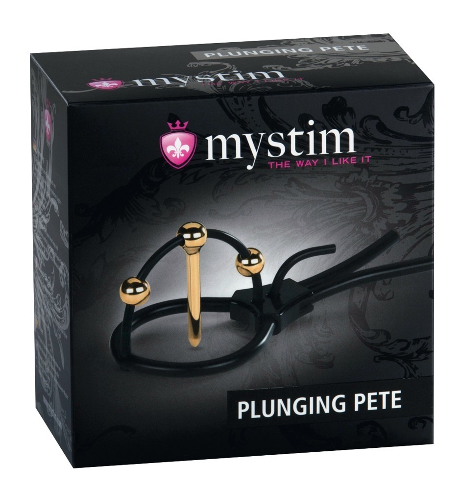 Stimulator Dilatator Uretra Barbati My Stim Plunging Pete [2]