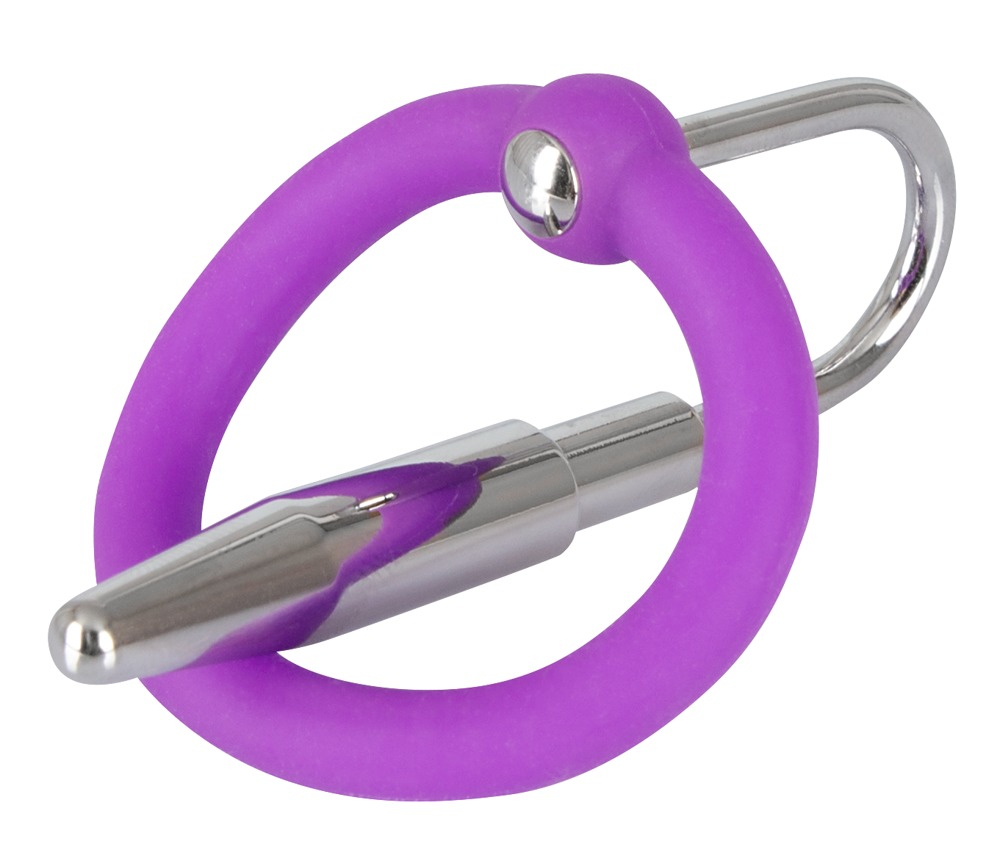 Stimulator Dilatator Uretra Barbati Penis Plug Silicone Glans Ring [4]