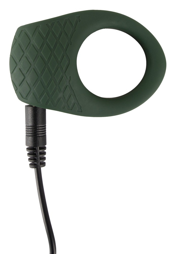 Inel Vibrator Penis Testicule Barbati Emerald Love Luxurious Cock Ring [7]