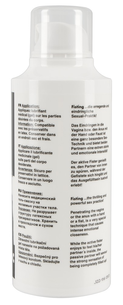 Lubrifiant Gel Vegan Baza Apa Fisting Vaginal Anal 200/500 ml [5]