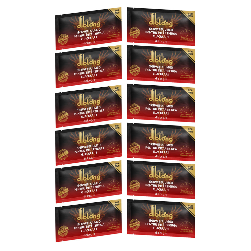 Servetele Premium Anti Ejaculare Precoce Diblong Delay Towel Set 12 buc [1]