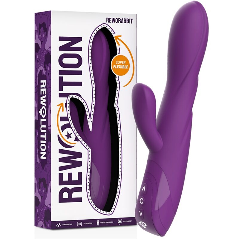 Vibrator Rewolution Reworabbit flexible vibrator with rabbit [7]