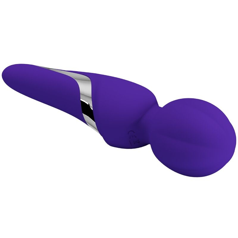 Vibrator Stimulator Clitoris Pretty Love Walter Vibrator Wand Purple [4]