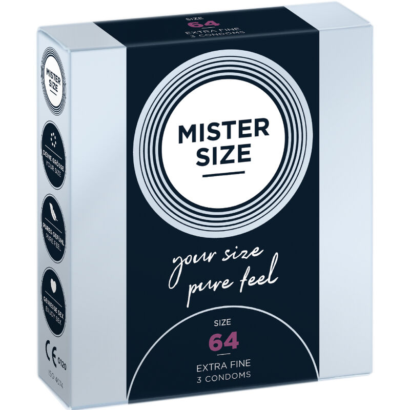 Prezervative MISTER SIZE - CONDOMS SIZE XXL 64 MM 3 buc [2]