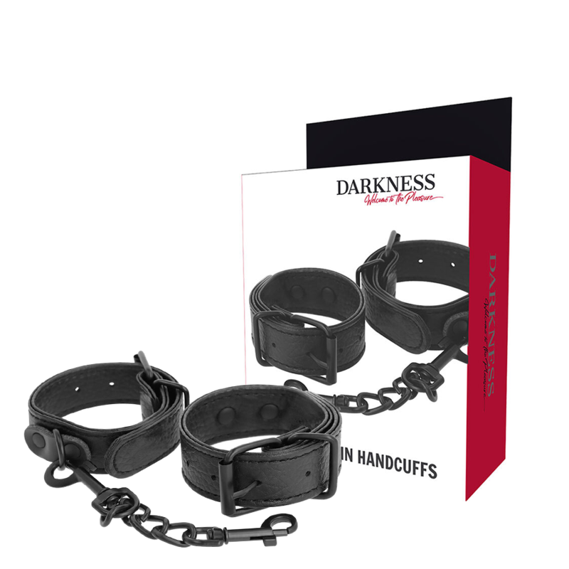 Catuse Darkness Wide thin textured handcuffs [5]